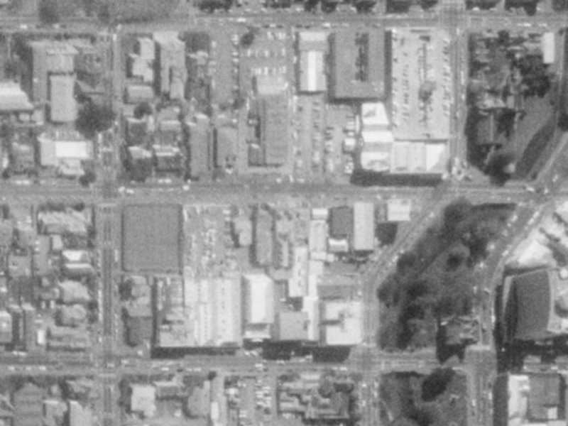 66 Gloucester Street from the air, 1975-1979