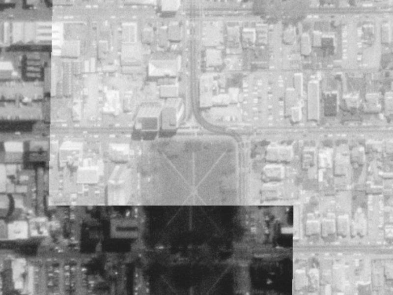 Madras Street from the air, 1975-1979