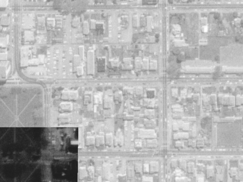 250 Gloucester Street from the air, 1975-1979