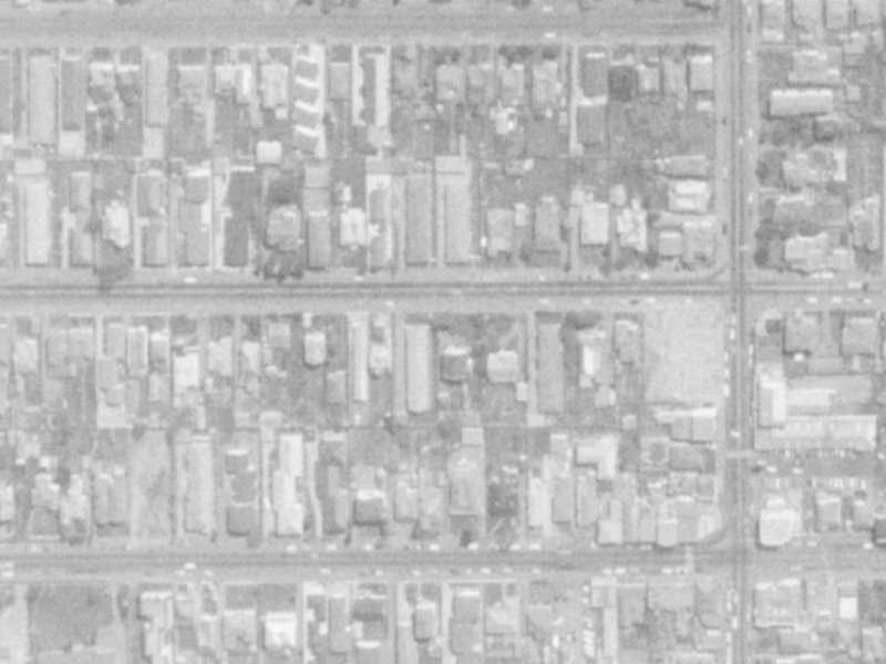 408 Gloucester Street from the air, 1975-1979
