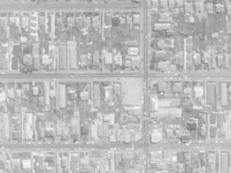 426 Gloucester Street from the air, 1975-1979