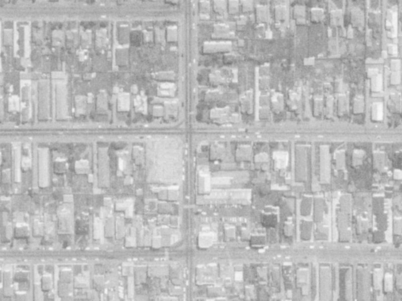 108B Stanmore Road from the air, 1975-1979