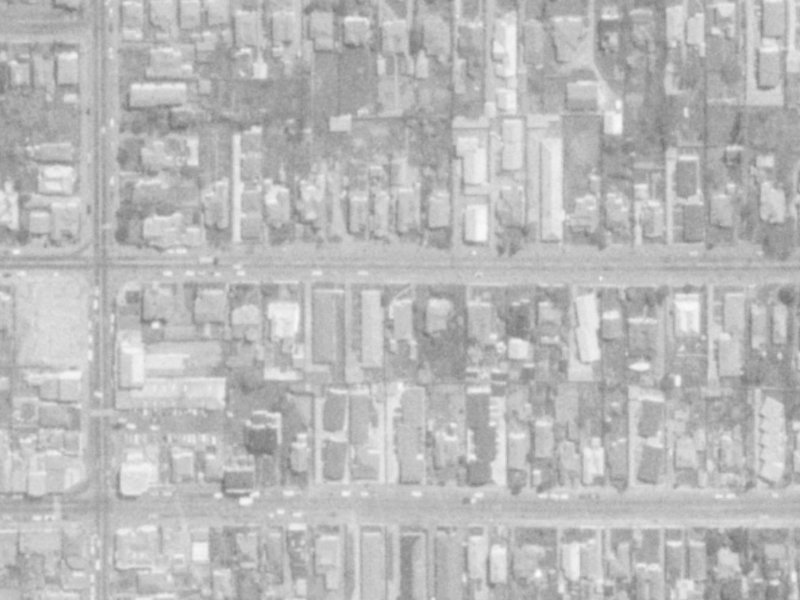 464 Gloucester Street from the air, 1975-1979