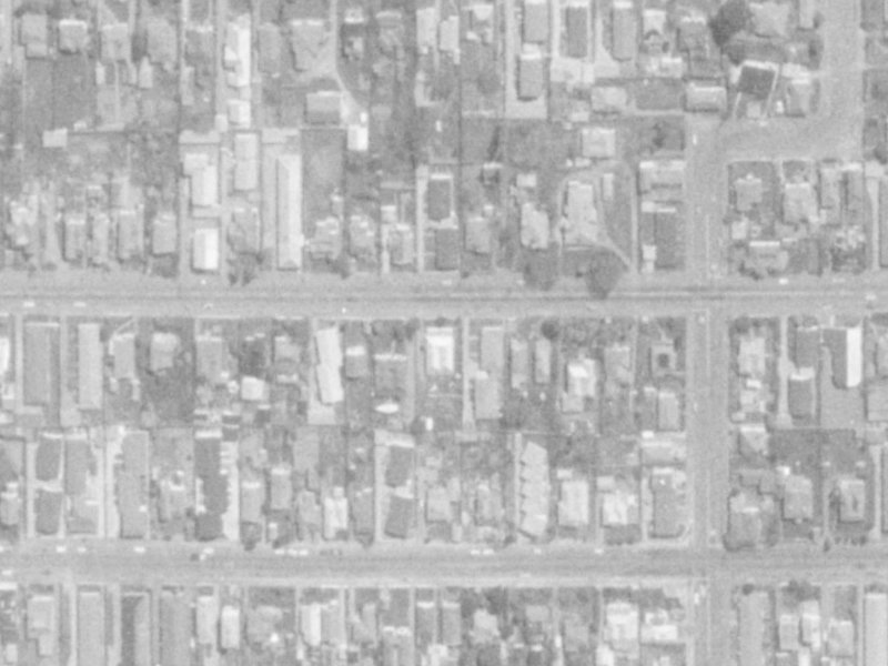 492 Gloucester Street from the air, 1975-1979