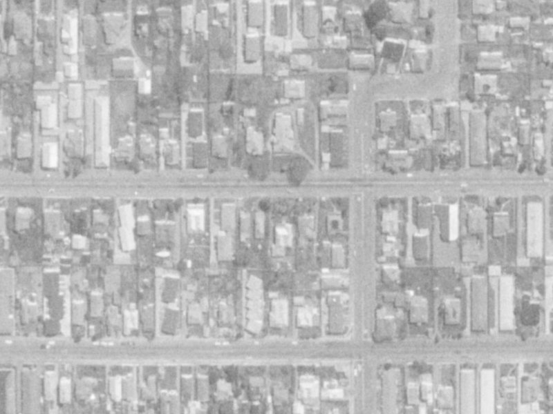 508 Gloucester Street from the air, 1975-1979