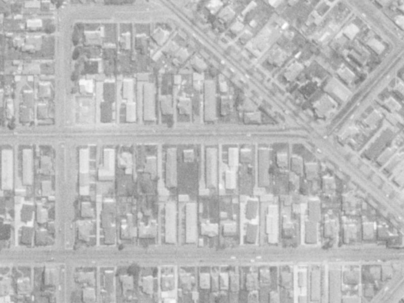 572 Gloucester Street from the air, 1975-1979