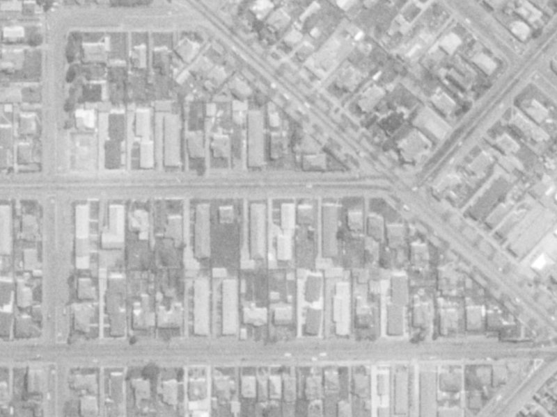578 Gloucester Street from the air, 1975-1979