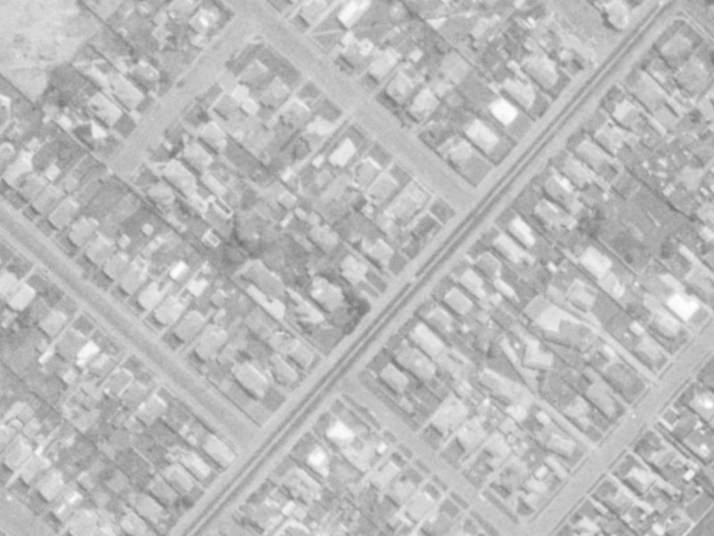 83 Buckleys Road from the air, 1975-1979