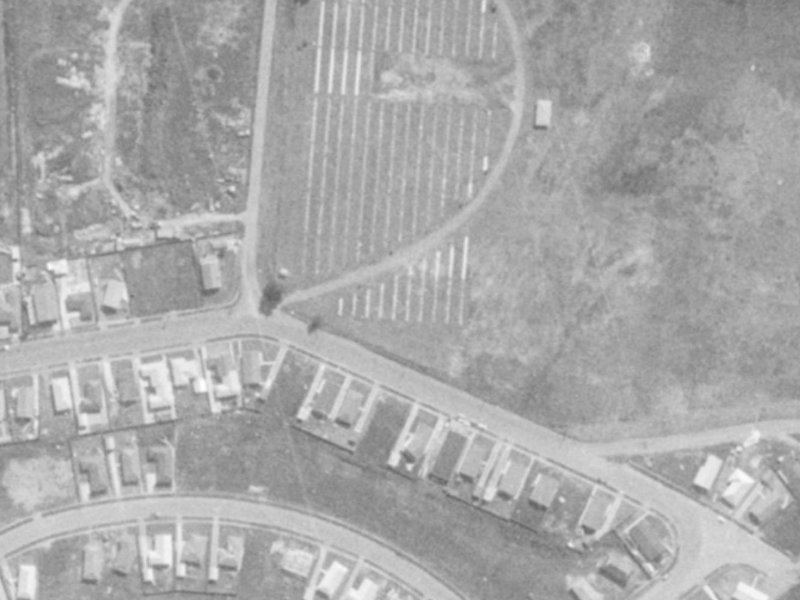 30a Ruru Road from the air, 1975-1979