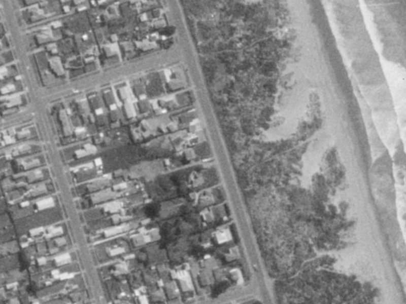 457 Marine Parade from the air, 1975-1979