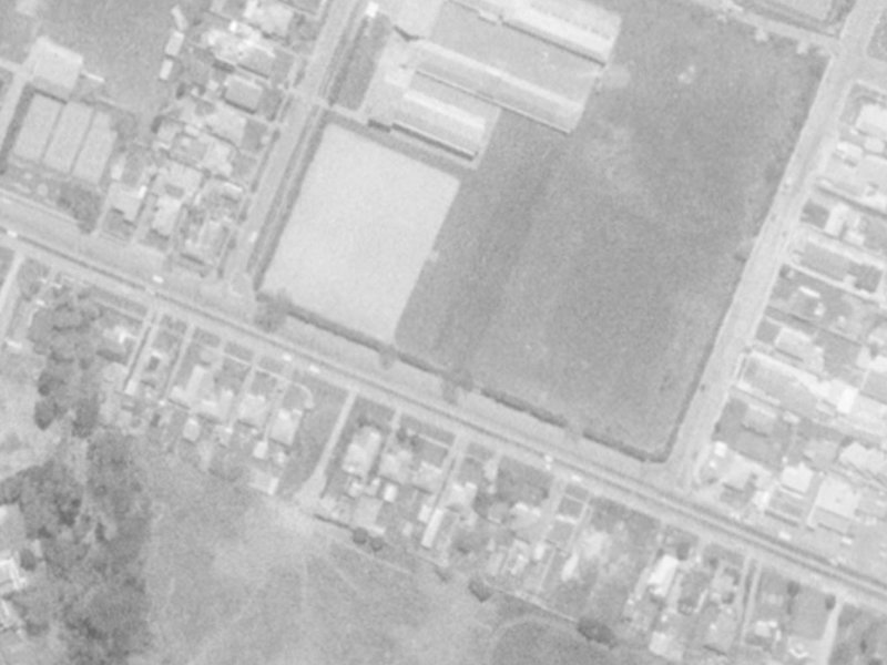 45 Yaldhurst Road from the air, 1975-1979