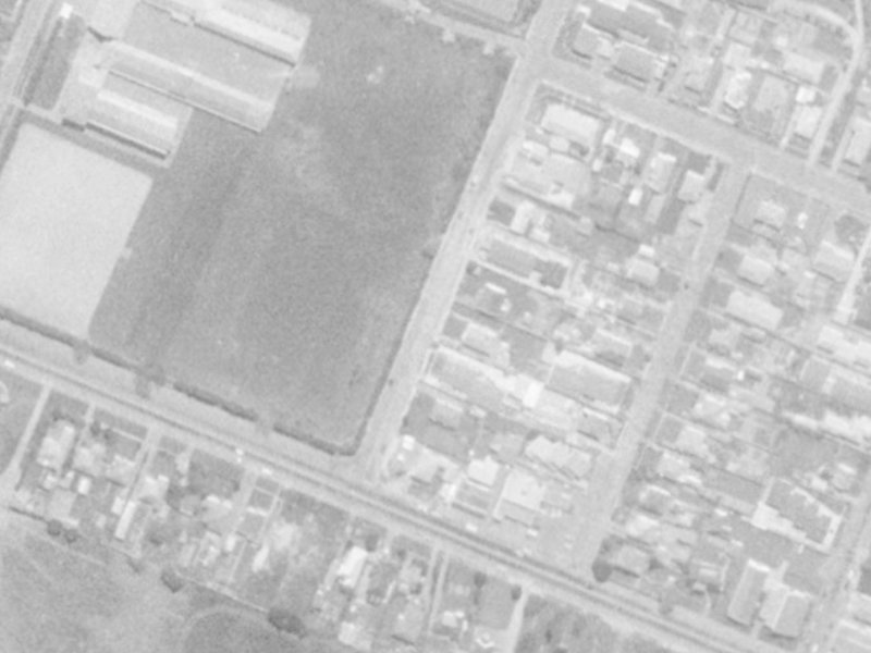6A Peer Street from the air, 1975-1979