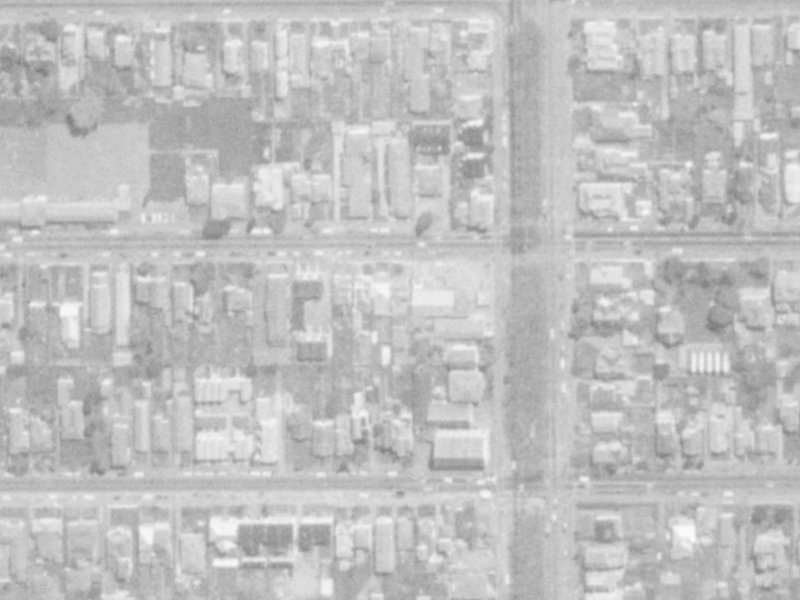 326 Gloucester Street from the air, 1975-1979