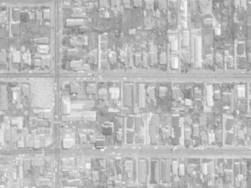 458 Gloucester Street from the air, 1975-1979
