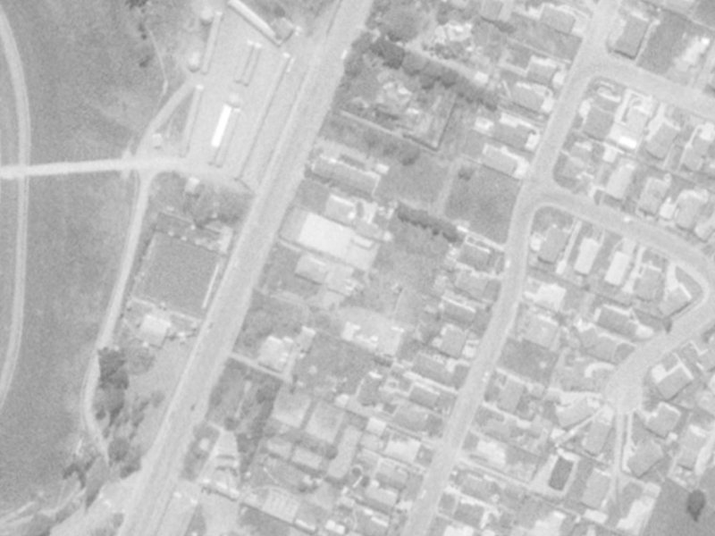 Shiloh Lane from the air, 1975-1979