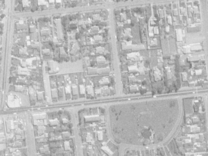 5 Konini Street from the air, 1975-1979