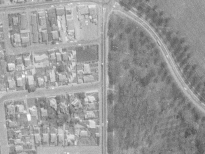 139–143 Deans Avenue from the air, 1975-1979
