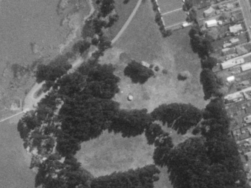 240A Estuary Road from the air, 1975-1979
