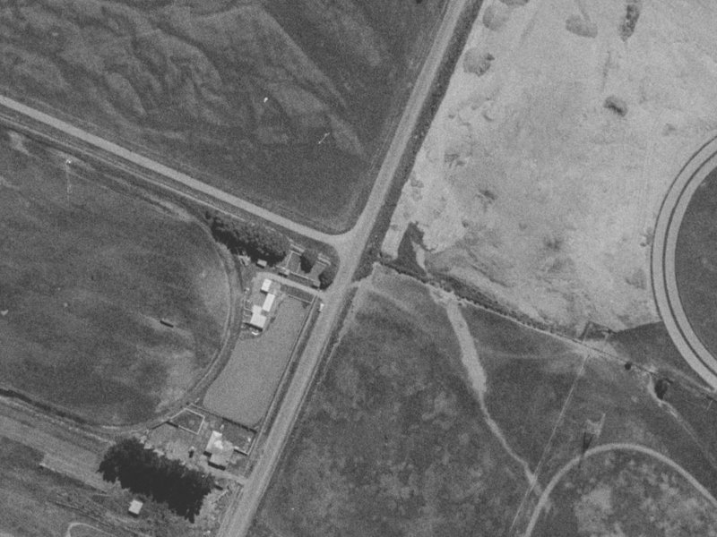144 Hasketts Road from the air, 1975-1979