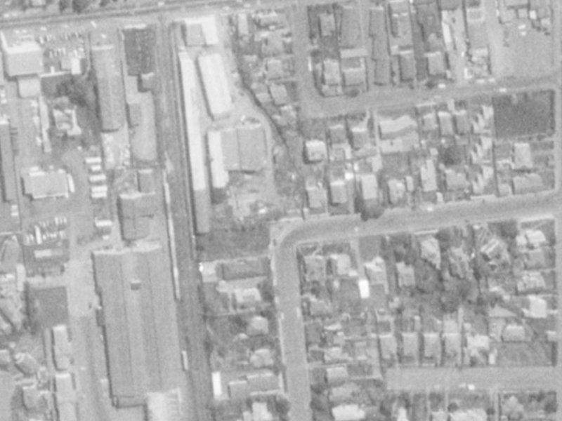 83 Brockworth Place from the air, 1975-1979