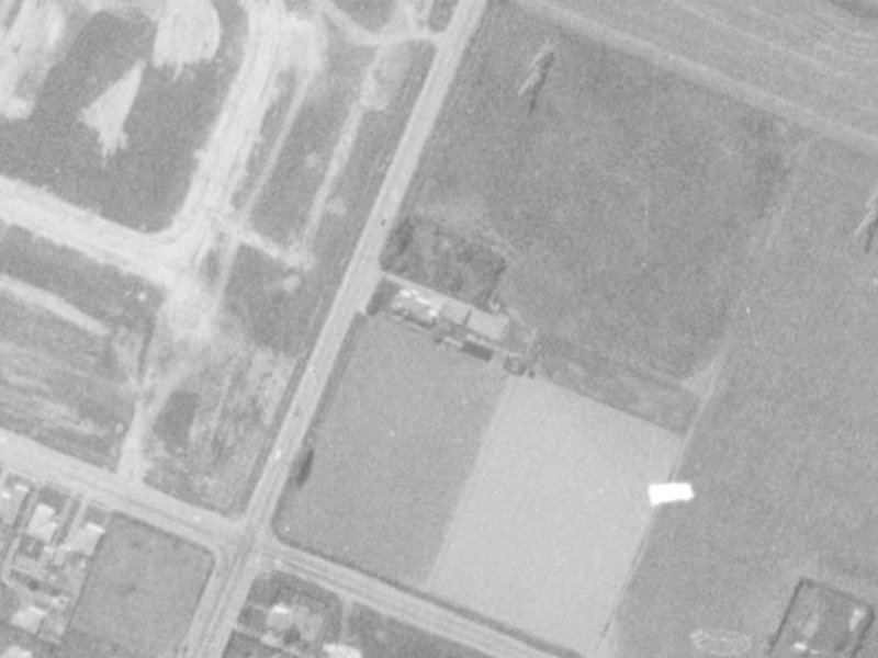 15A Dumfries Drive from the air, 1975-1979