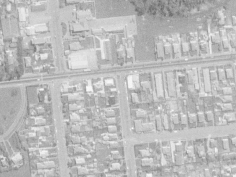 109 Wainui Street from the air, 1975-1979