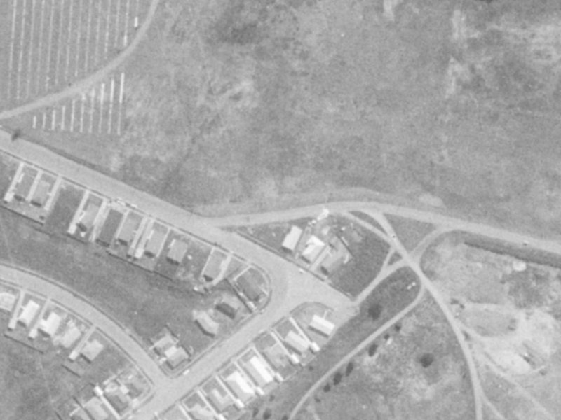 45 Ruru Road from the air, 1975-1979