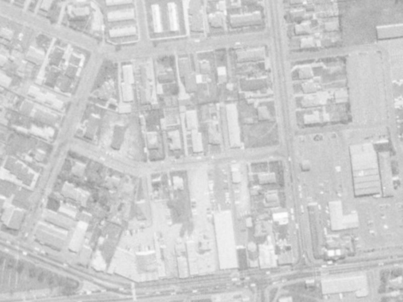 10C Leslie Street from the air, 1975-1979