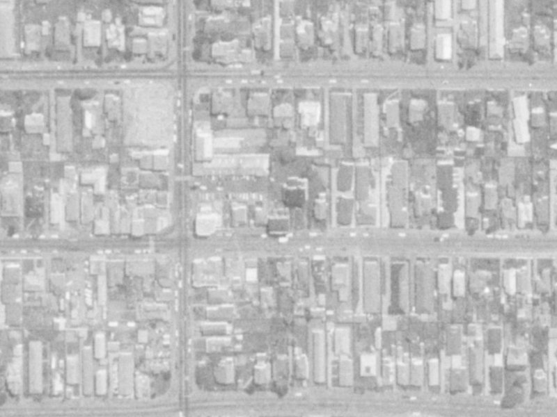 409 Worcester Street from the air, 1975-1979