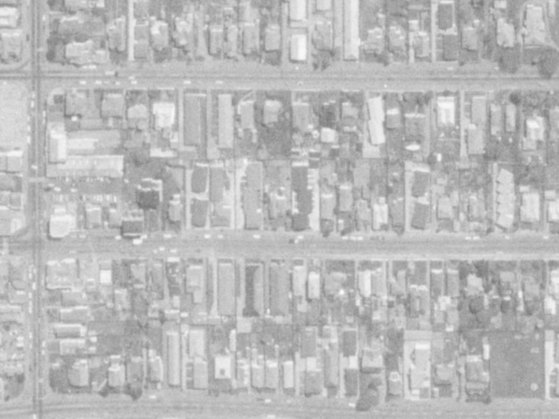 427 Worcester Street from the air, 1975-1979