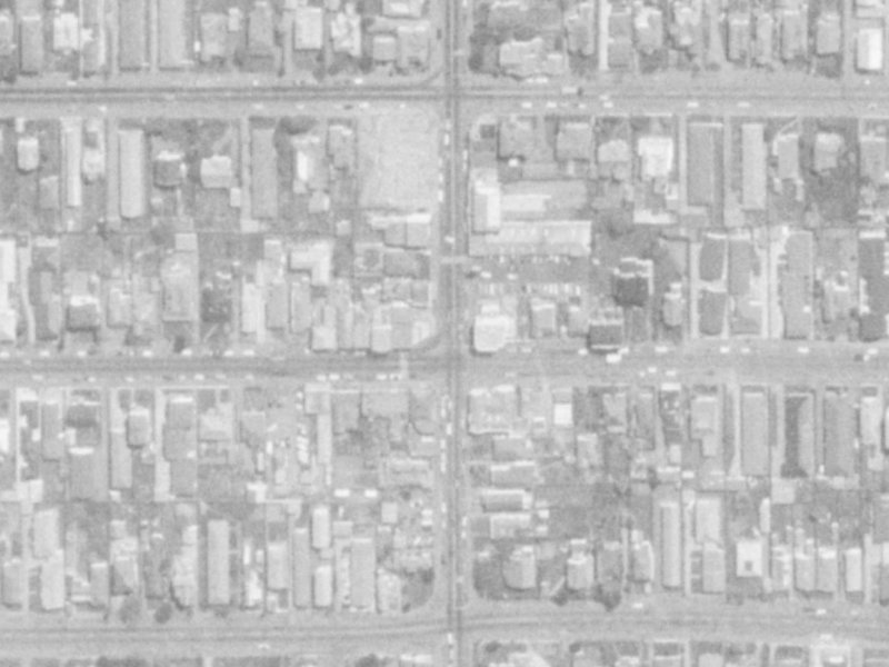 395 Worcester Street from the air, 1975-1979
