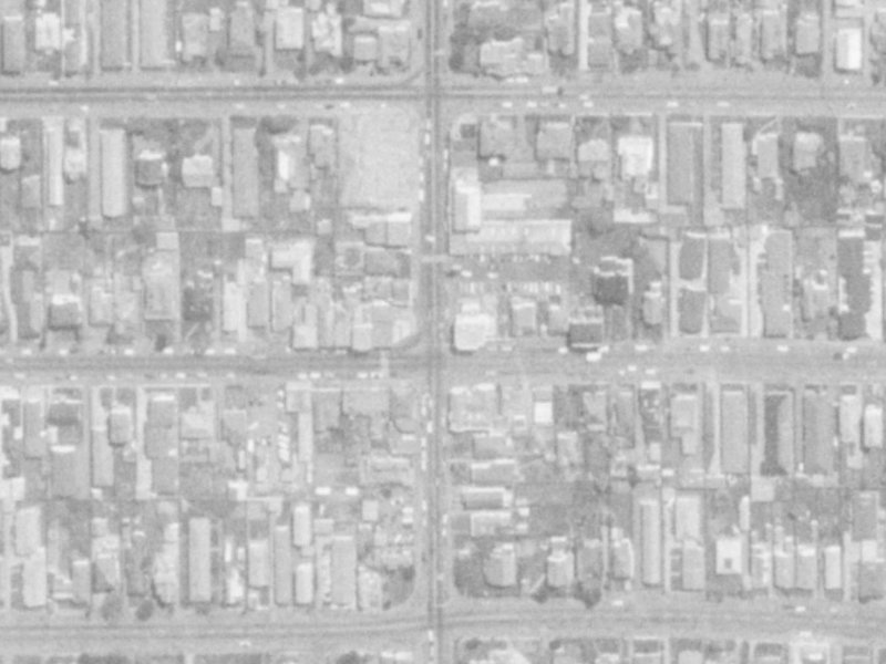 395A Worcester Street from the air, 1975-1979
