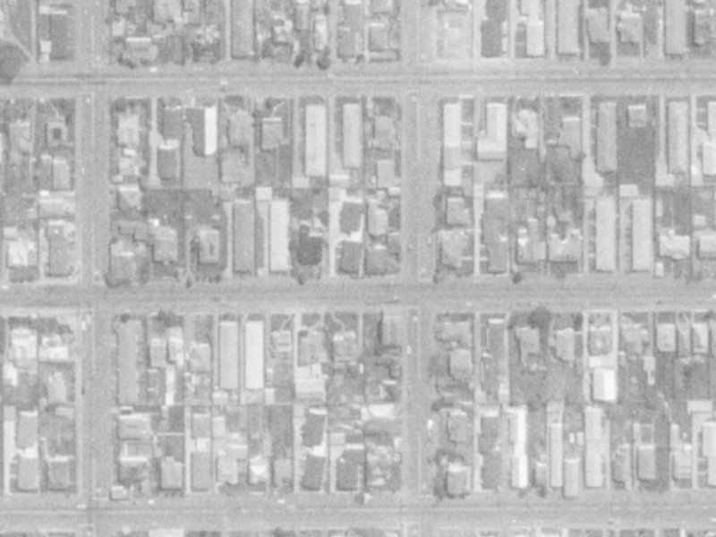 499 Worcester Street from the air, 1975-1979
