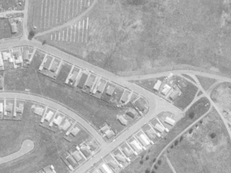 40 Ruru Road from the air, 1975-1979