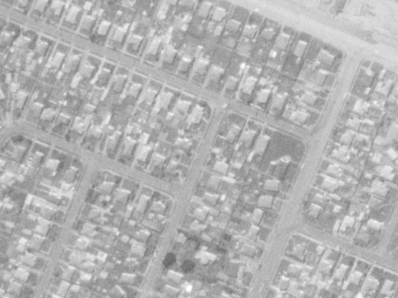 65 Manurere Street from the air, 1975-1979