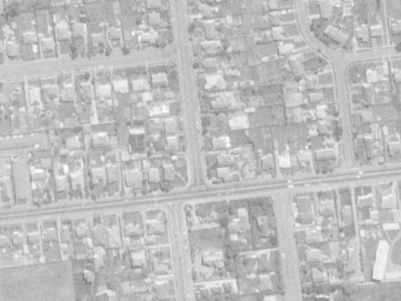 6A Ilam Road from the air, 1975-1979