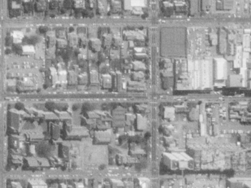 35E Worcester Street from the air, 1975-1979