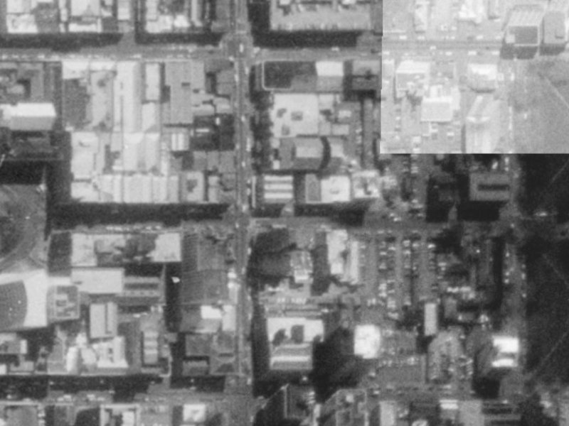 139 Worcester Street from the air, 1975-1979