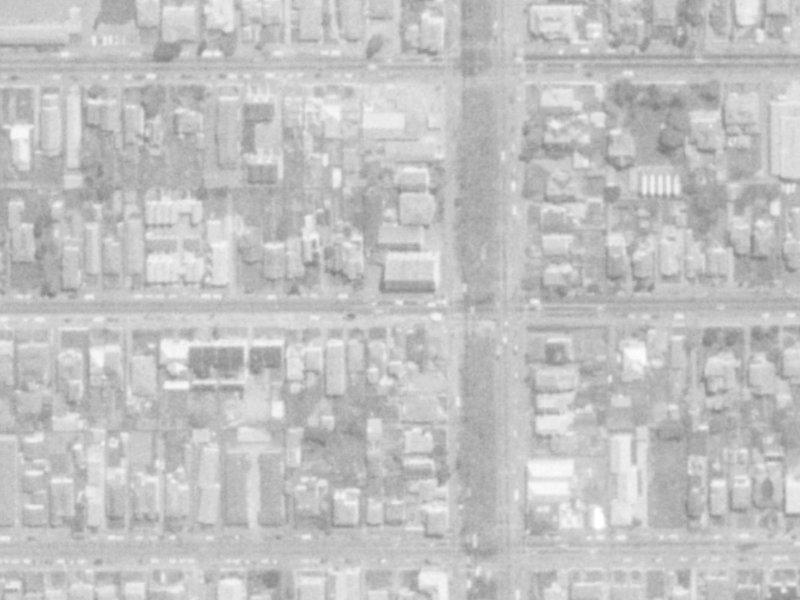303 Worcester Street from the air, 1975-1979