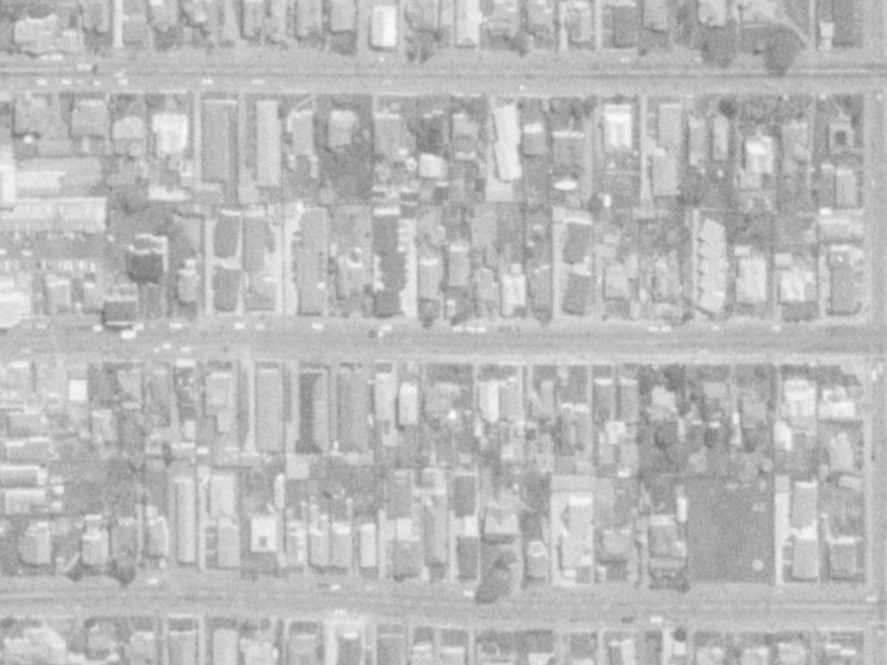 439 Worcester Street from the air, 1975-1979