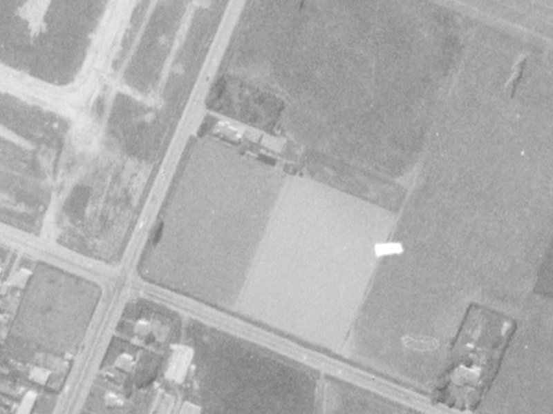 11 Dumfries Drive from the air, 1975-1979