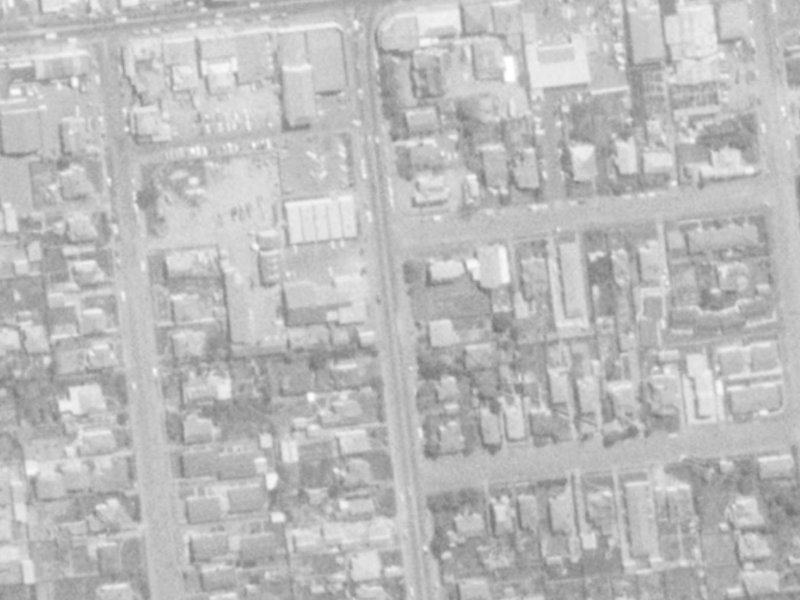 178 Clarence Street from the air, 1975-1979