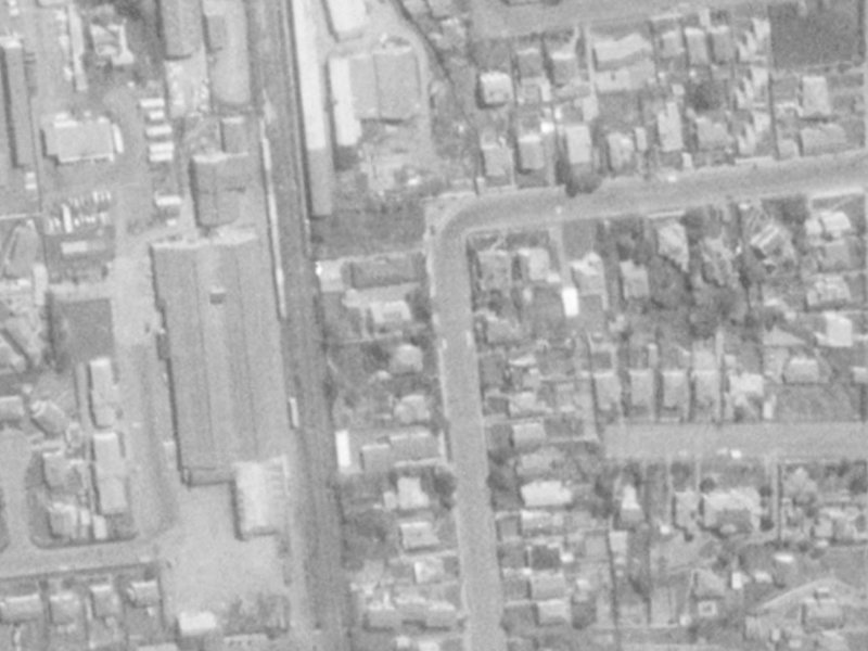 74 Brockworth Place from the air, 1975-1979