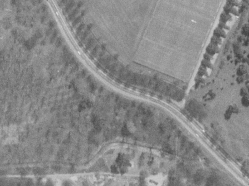 38 Riccarton Avenue from the air, 1975-1979