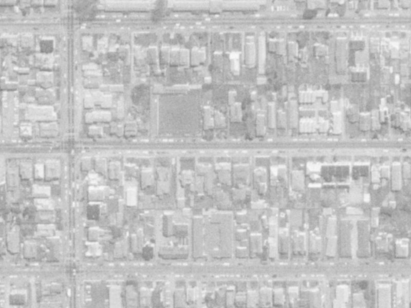 234 Worcester Street from the air, 1975-1979