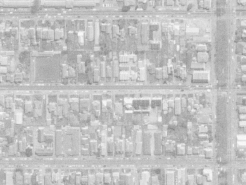 256 Worcester Street from the air, 1975-1979