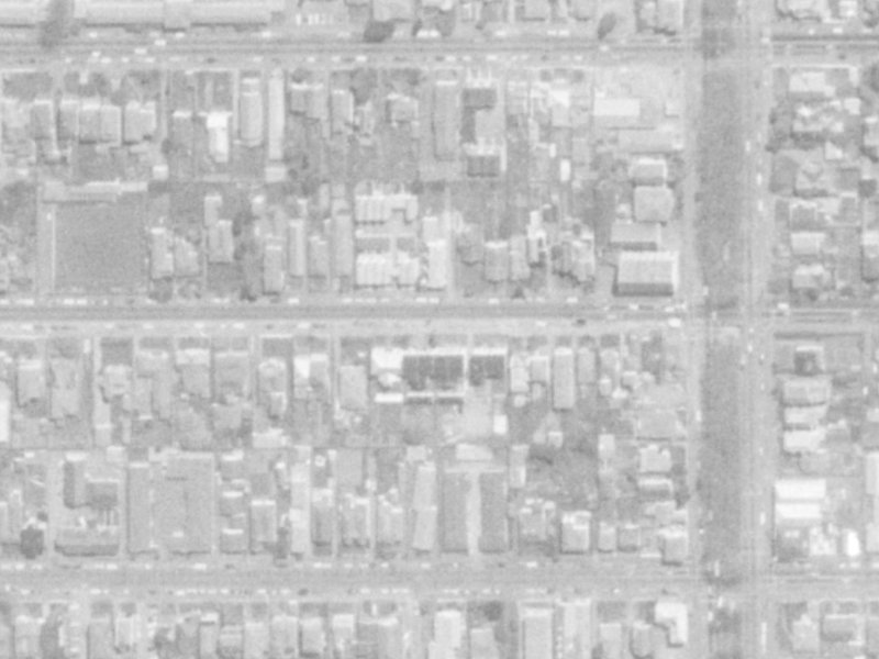 264 Worcester Street from the air, 1975-1979