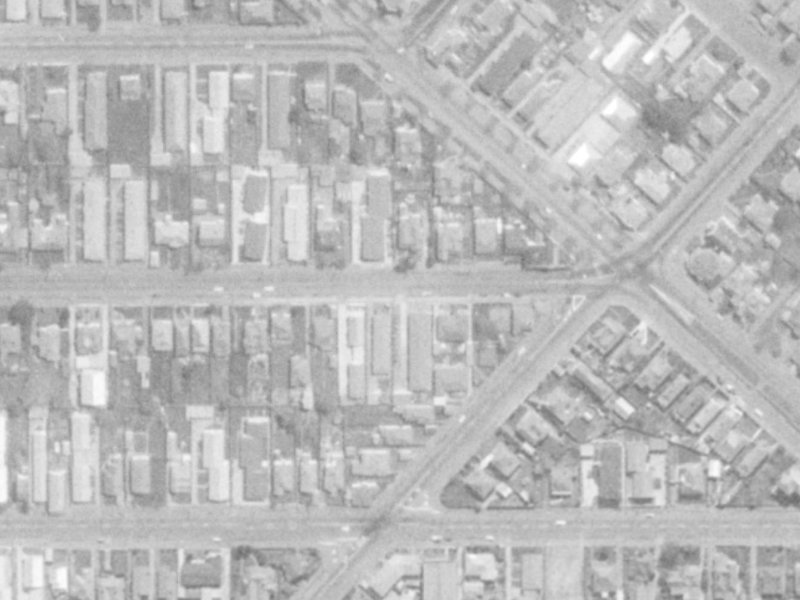 552 Worcester Street from the air, 1975-1979