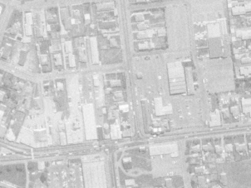 3 Waimairi Road from the air, 1975-1979