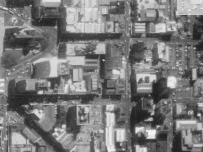 Tramway Lane from the air, 1975-1979